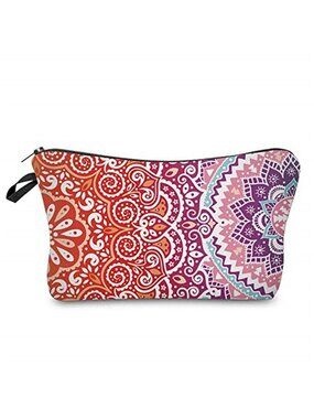 Womens Makeup Bag Waterproof Cosmetic Toiletry Travel Organizer Zipper Pouch